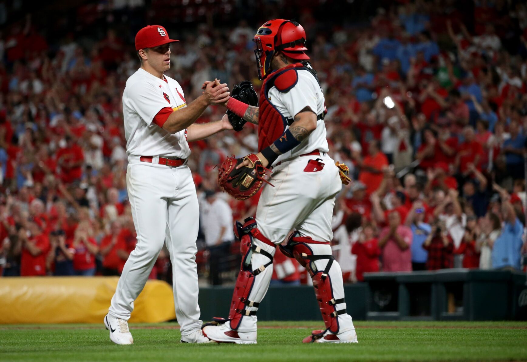 Waino and Molina set new major-league history with 325th start as batterymates
